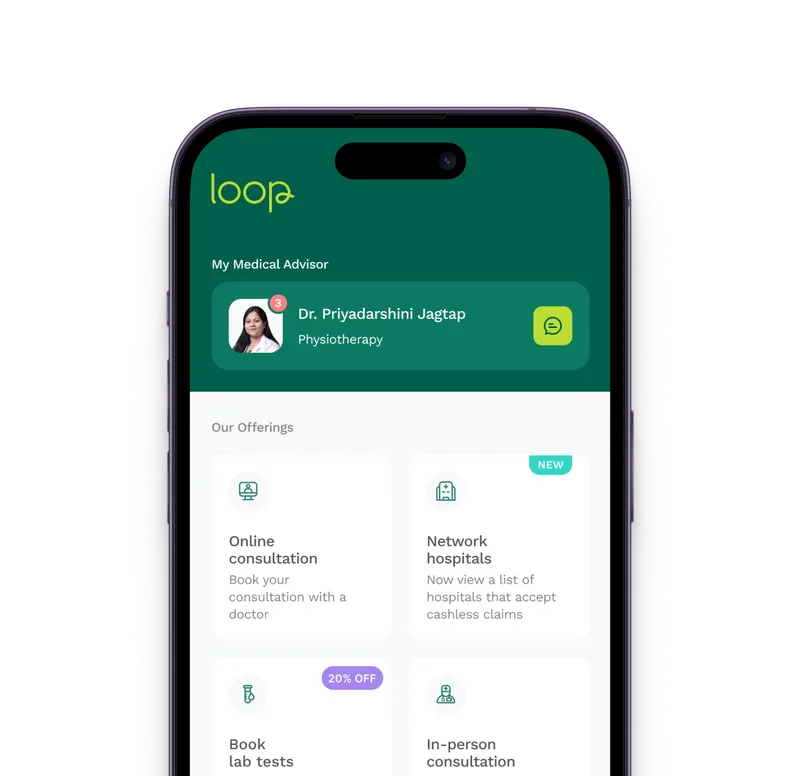 Aries Health employee app screens