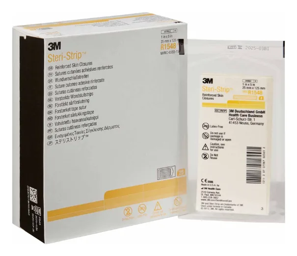 3M R1548 Steri-Strips 25mm X 125mm