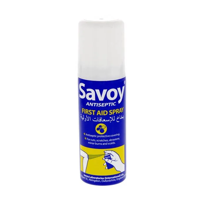Savoy Antiseptic First-Aid Spray (Aerosol) 50 ml
