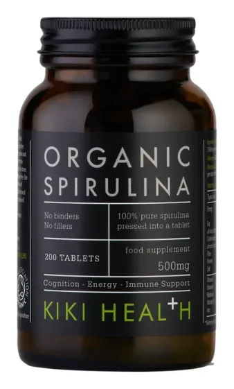 KIKI Health Organic Spirulina 200 Tablets