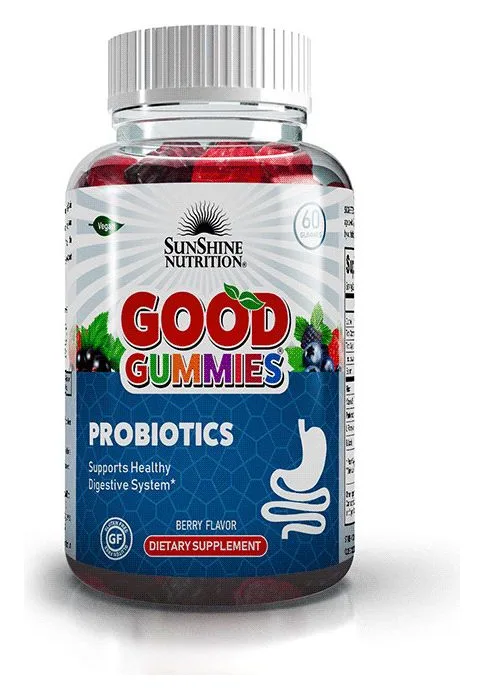 Sunshine Nutrition Good Gummies Probiotics 60's