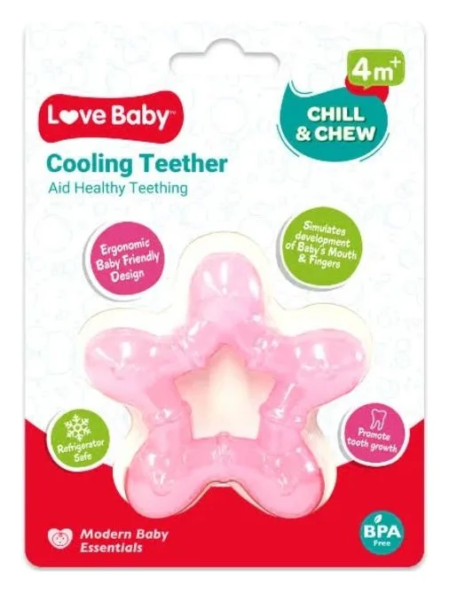 EXP-Love Baby Chill & Chew Cooling Teether Star 1s