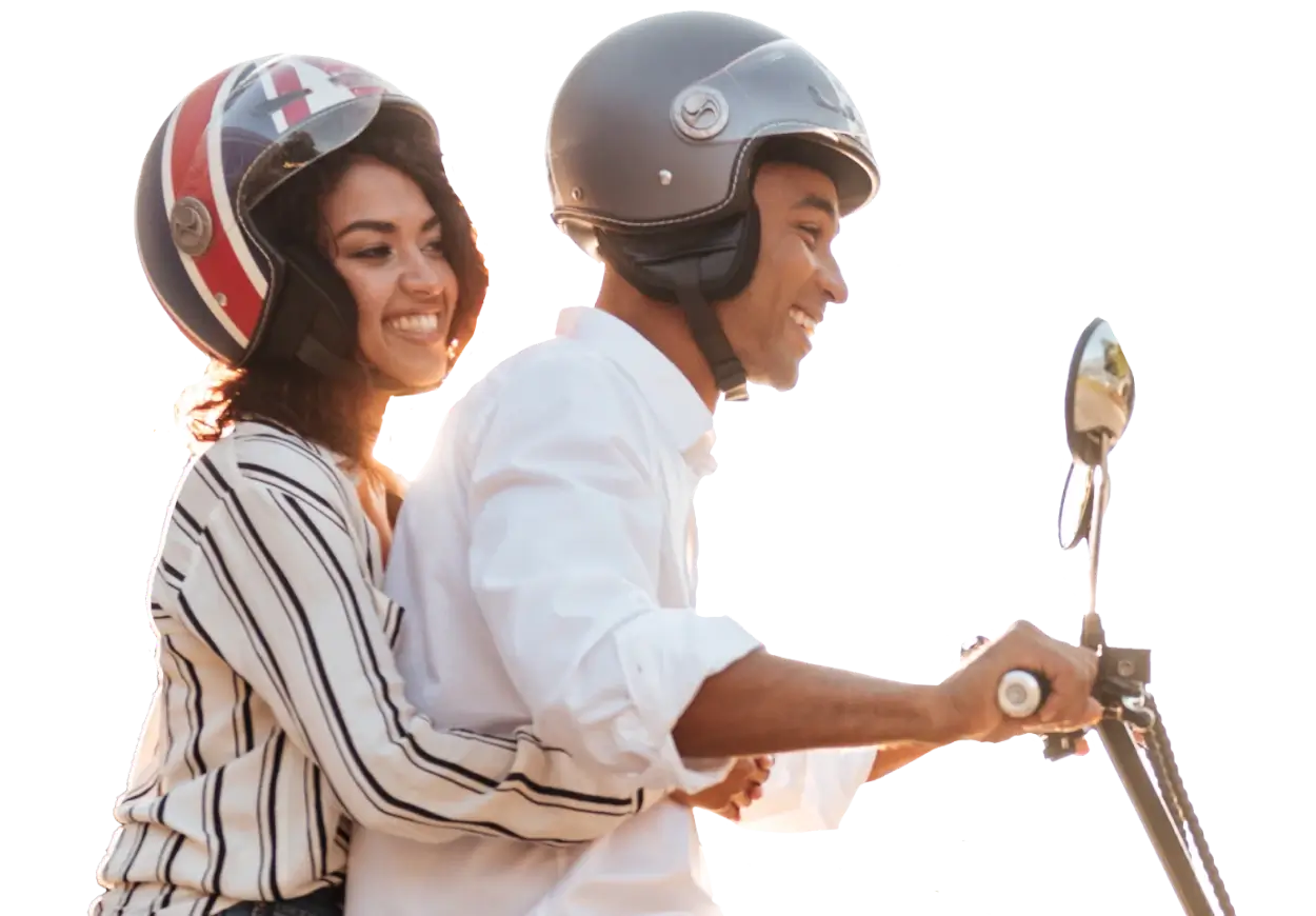 people travelling with health assurance