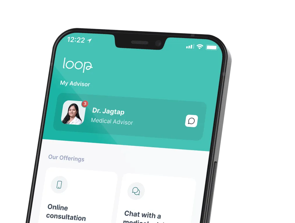Aries Health app UI