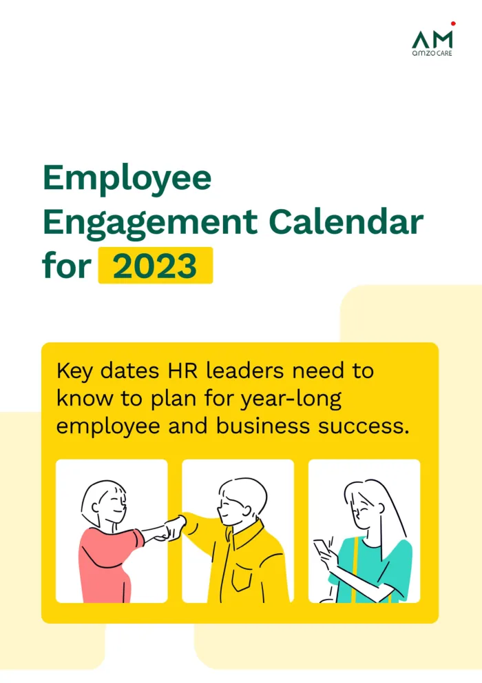 Employee Engagement Calendar — guide cover