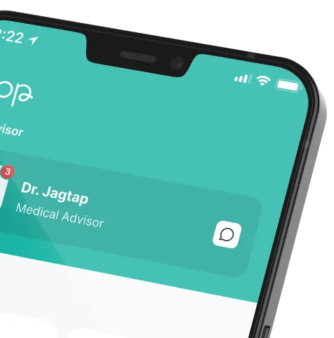 Aries Health doctor consultation screen